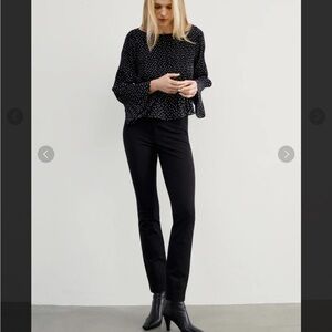 AYR the daily dose black trouser pants